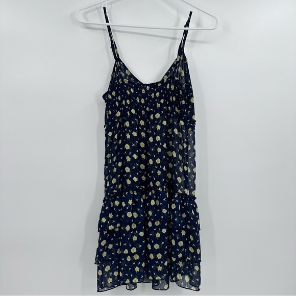 Zeta Moda Slip Dress Women Small Blue Sheer Whimsy Fairy Cottage Coquette Y2K 90 - Picture 2 of 9